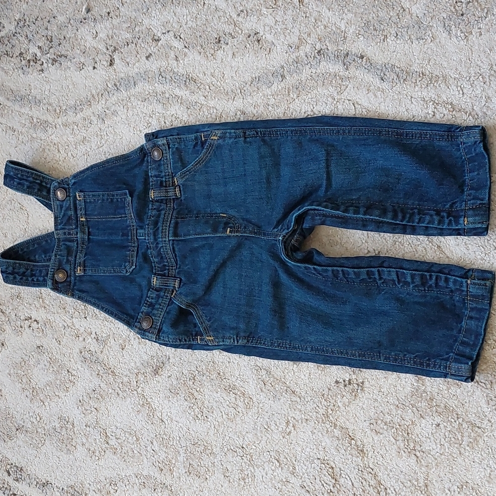 Old Navy Denim Overalls - 12-18 months